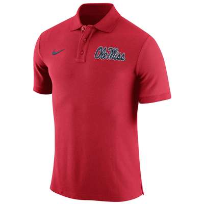 ole miss nike dri fit polo