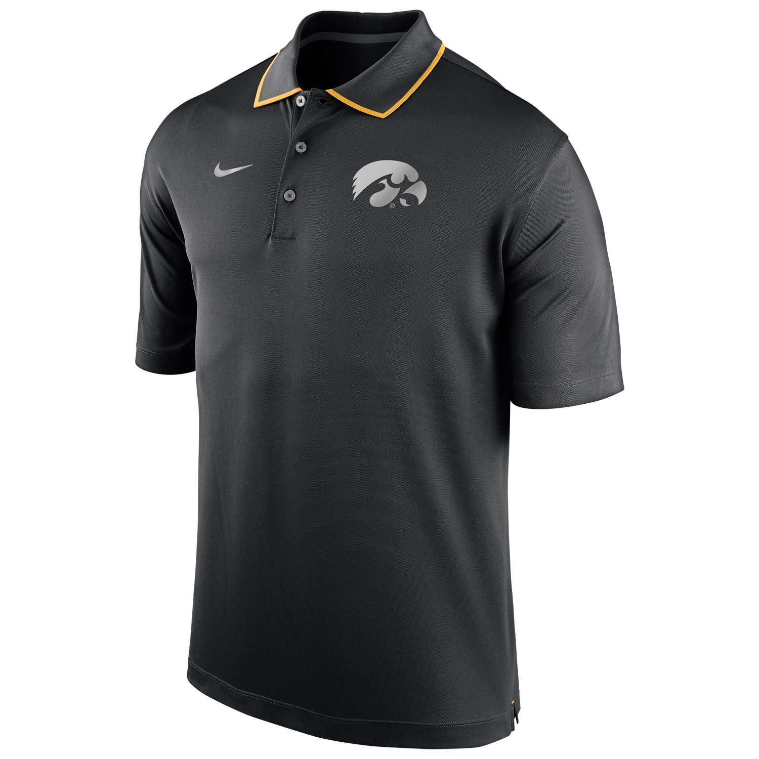 Nike Iowa Hawkeyes Platinum Polo Shirt