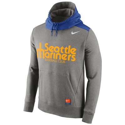 Nike Seattle Mariners Hybrid Pull-Over Hoodie