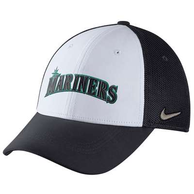 Nike Seattle Mariners Vapor Mesh Back Swoosh Flex Hat