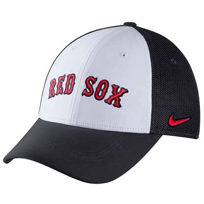 Nike Boston Red Sox Just Do It Baseball Hat Dri-Fit Medium-Large Fitted