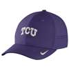 Nike TCU Horned Frogs Vapor Sideline Swoosh Flex Hat