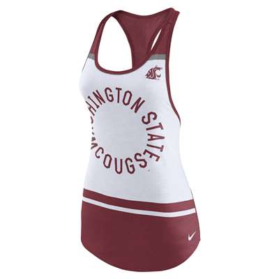 Nike Washington State Cougars Women's Dry Circle Tank Top