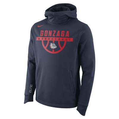 Nike Gonzaga Bulldogs Elite Basketball Hoodie