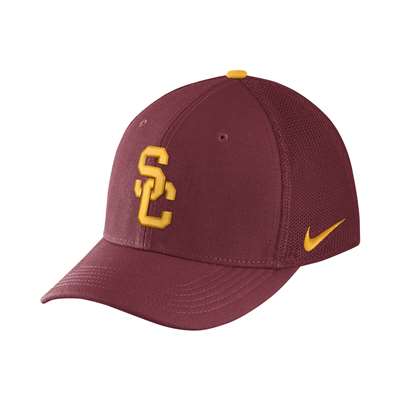 Nike USC Trojans Aerobill Swoosh Flex Hat