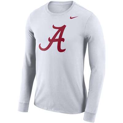 Nike Alabama Crimson Tide Dri-FIT Long Sleeve Logo T-Shirt