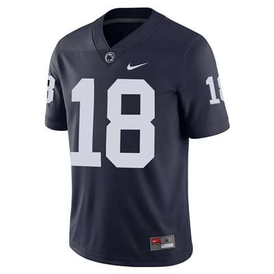 Nike Penn State Nittany Lions Game Football Jersey - #18 Navy