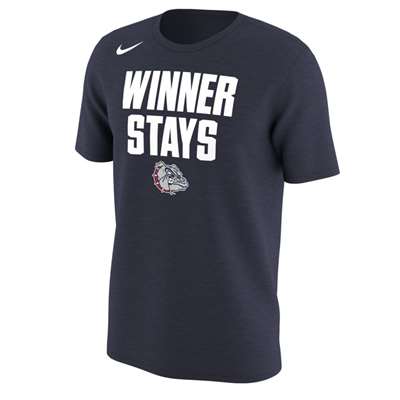 Nike Gonzaga Bulldogs Winner Stays T-Shirt