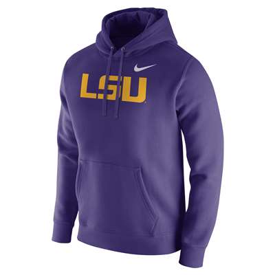 Nike LSU Tigers Club Fleece Hoodie