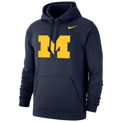 Nike Michigan Wolverines Club Fleece Hoodie