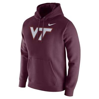 Nike Virginia Tech Hokies Club Fleece Hoodie