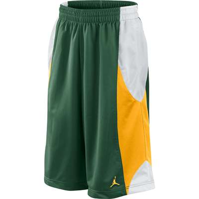 Jordan Durasheen Basketball Short - Green/Gold/White