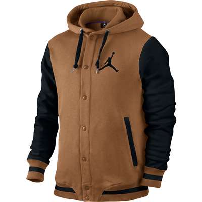 Jordan The Varisty Hoodie 2.0 Sweatshirt - Olive Brown/Black