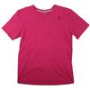 Jordan Cotton V-Neck T-Shirt - Magenta