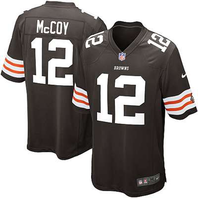 Nike Cleveland Browns Colt McCoy Game Jersey - Brown #12