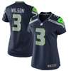 Nike Seattle Seahawks Women's Limited Russell Wilson Game Jersey - Navy #3