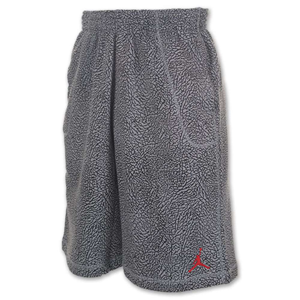 Nike Air Jordan Elephant Print Blockout Drifit Shorts Red Size 6M