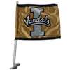 Idaho Vandals Car Flag - Gold