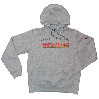 Nike San Francisco 49ers Fleece Hoodie - Established 1946