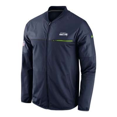 Nike Seattle Seahawks Dri-FIT Full Zip Wind Jacket