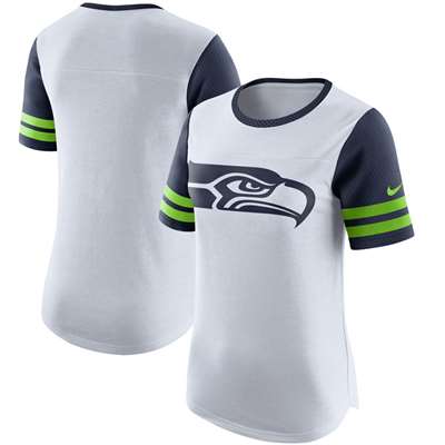 New Era Seattle Seahawks NFL Jersey Inspired Tee T-Shirt