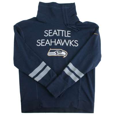 Womens Seattle Seahawks Sunday Cowl Hoodie