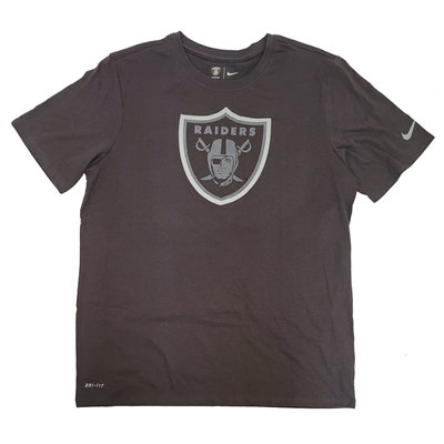 Nike Oakland Raiders Dri-Fit Logo T-Shirt - Charco