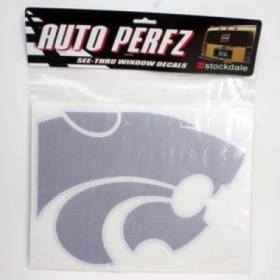 Kansas State Perforated Vinyl Window Decal