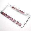 Mississippi State Metal License Plate Frame W/domed Insert - Msu\bulldogs