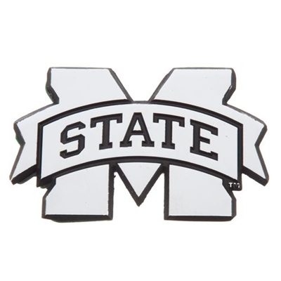 Mississippi State Metal Chromed Auto Emblem