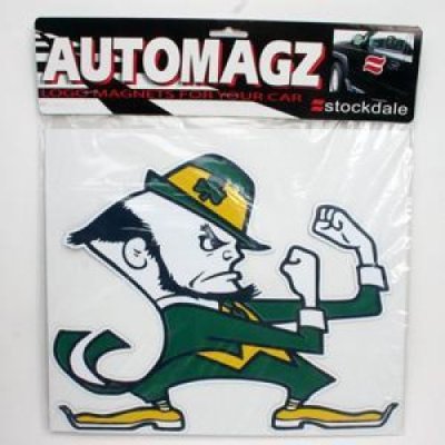 Notre Dame Auto Magnet