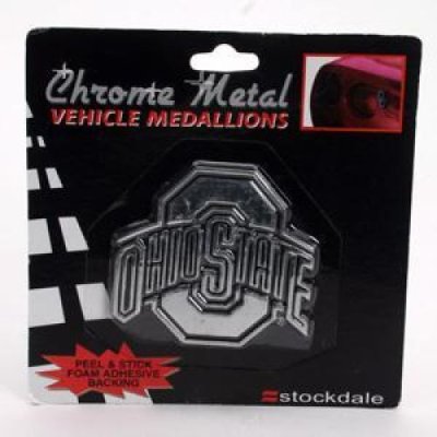 Ohio State Metal Chromed Auto Emblem