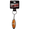 Tennessee Volunteers Metal Key Chain W/domed Insert