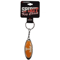 Tennessee Volunteers Metal Key Chain W/domed Insert