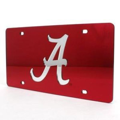 Alabama Inlaid Acrylic License Plate -