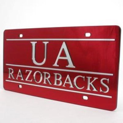 Arkansas Inlaid Acrylic License Plate -