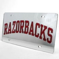 Arkansas Inlaid Acrylic License Plate -