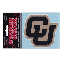 Colorado Buffaloes High Performance Decal - "cu"