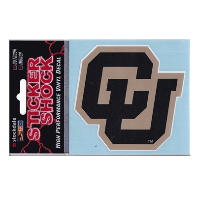 Colorado Buffaloes High Performance Decal - "cu"