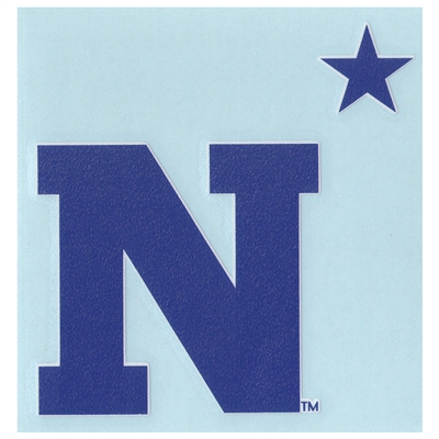 U.s. Navy High Performance Decal - "n" With Star