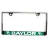 Baylor Bears Metal License Plate Frame w/Domed Insert