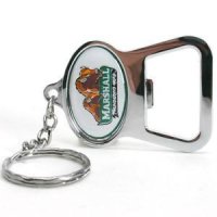 Marshall Metal Key Chain And Bottle Opener W/domed Insert - "herd"