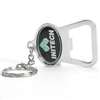 Initech Metal Key Chain And Bottle Opener W/Domed Insert