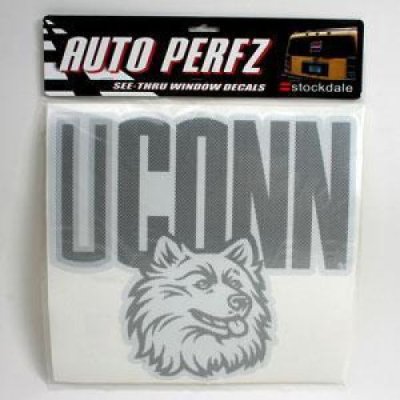 Connecticut Perforated Vinyl Window Decal