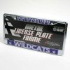 Northwestern "wildcats" License Frame - Chrome