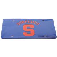 Syracuse License Plate - Blue