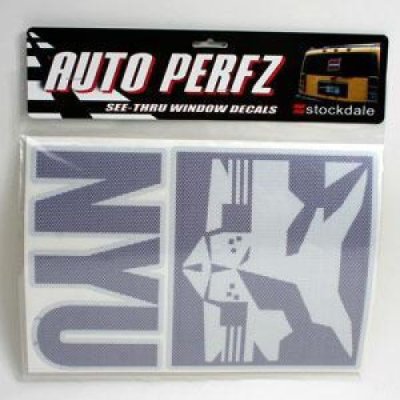 Nyu Perforated Vinyl Window Decal