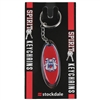 Fresno State Key Chain - Chrome