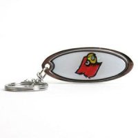 Louisville Key Chain - Chrome