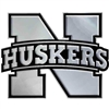 Nebraska Chrome Auto Emblem